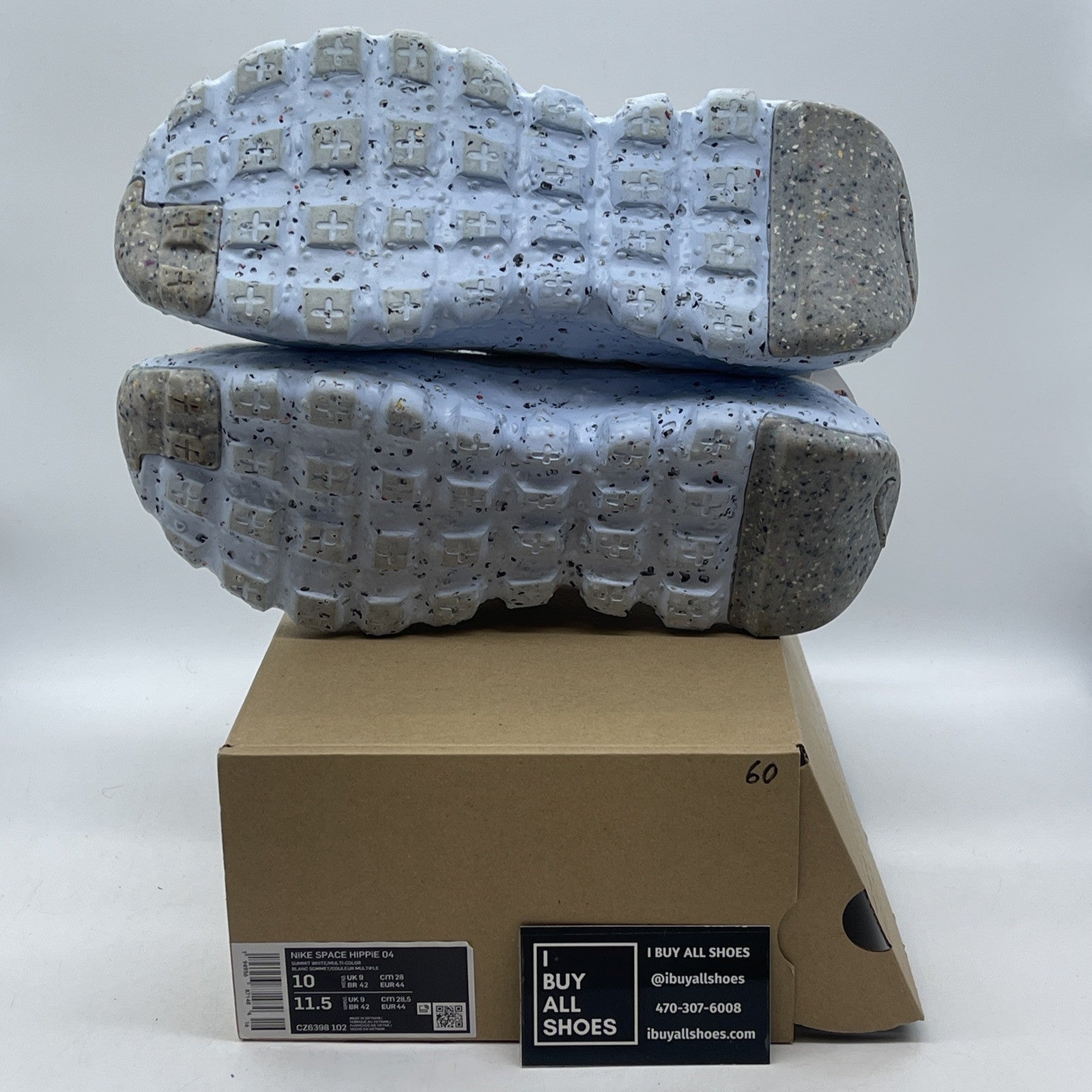 Size 10 - Nike Space Hippie 04 Be True Grey White Suede (CZ6398-102)