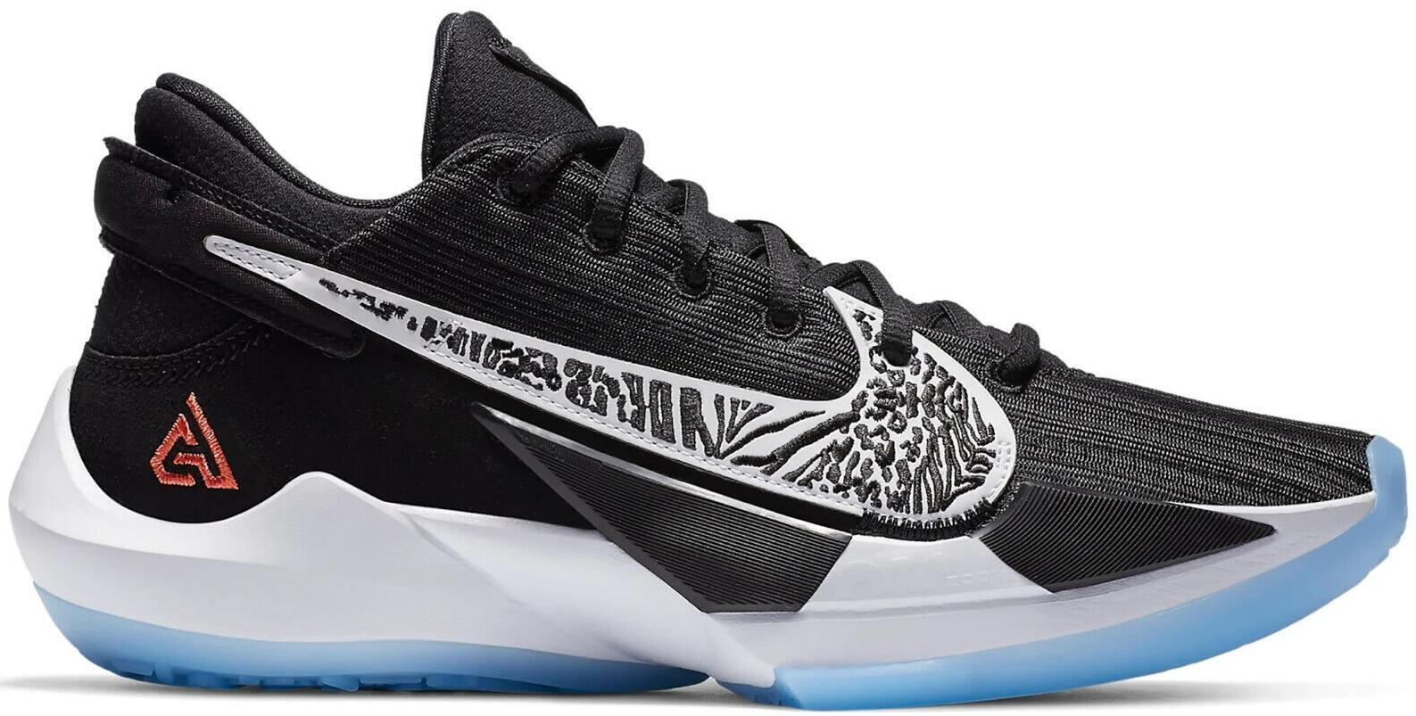 Size 11 - Nike Zoom Freak 2 Black White Suede Leather (CK5424-001)