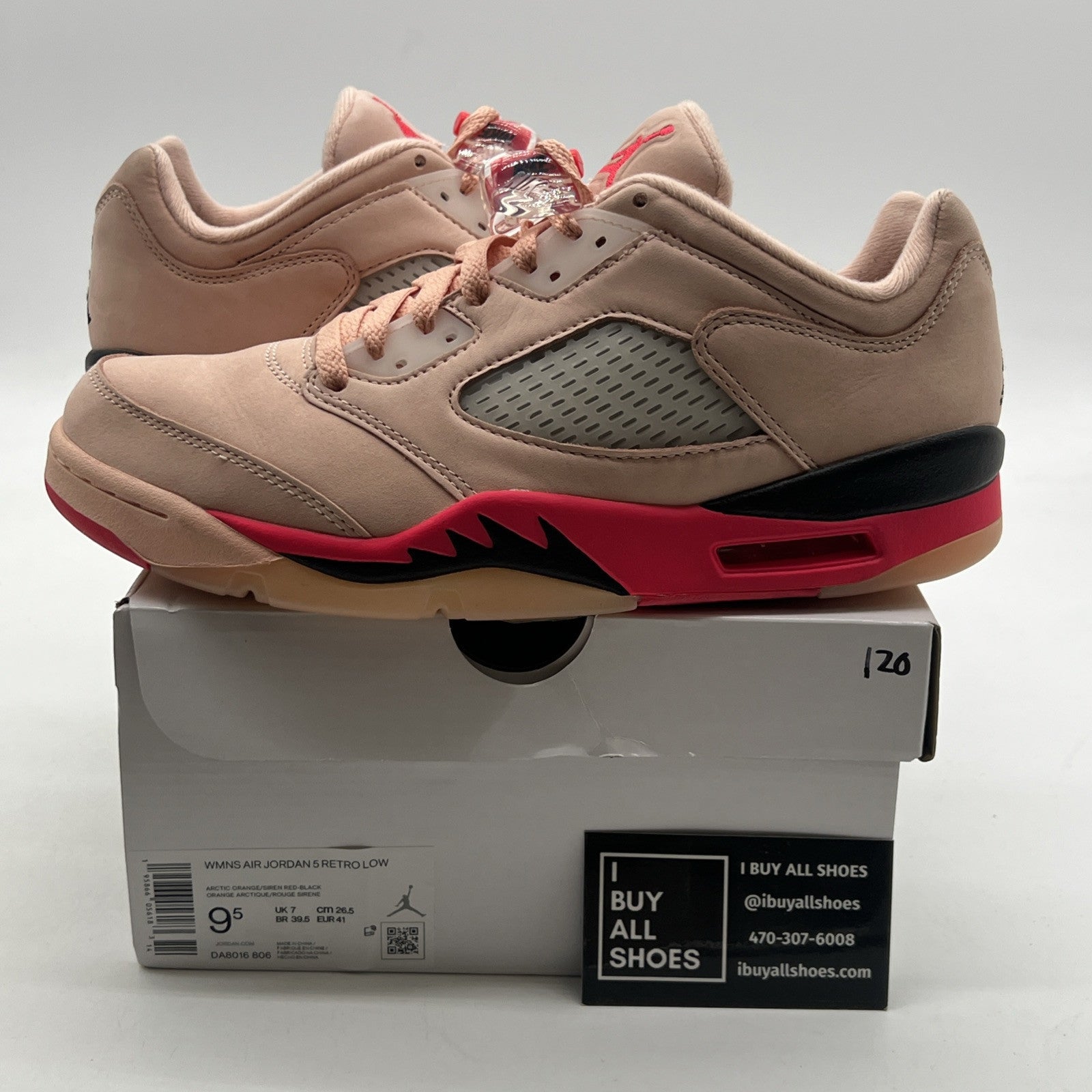 Size 9.5 - Air Jordan 5 Retro Low Girls That Hoop W (DA8016-806)