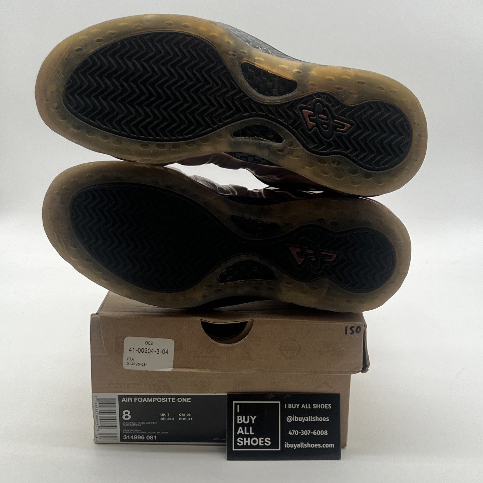 Size 8 - Nike Air Foamposite One Dirty Copper (314996-081)