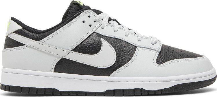 Size 7 - Nike Dunk Low Reverse Panda Neon Black Grey Leather (FD9756-001)