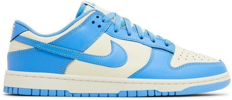 Size 11 - Nike Dunk Low University Blue Coconut Milk White Leather (DV0833-113)