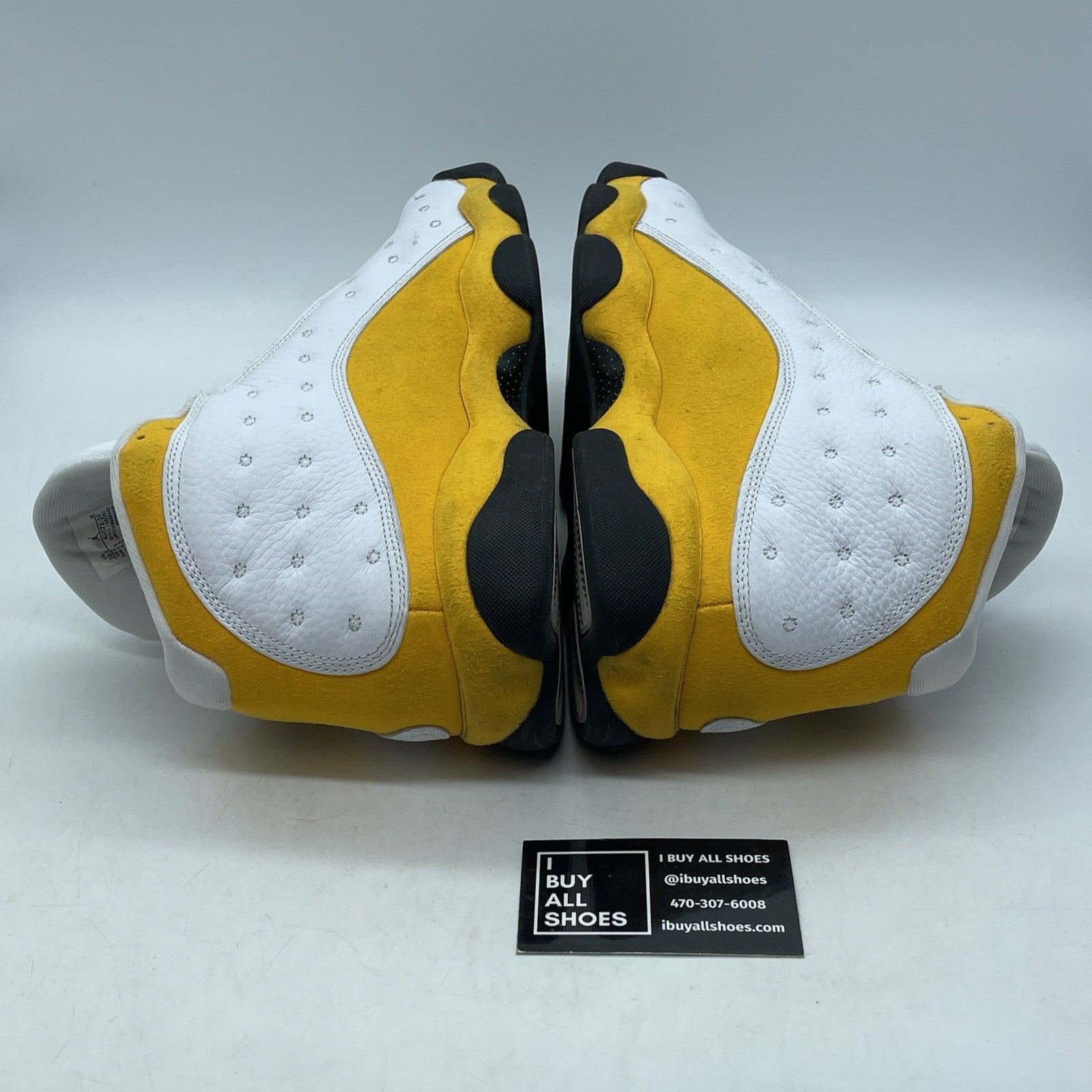 Size 10.5 - Jordan 13 Del Sol 2022 Yellow White Suede Leather (414571-167)