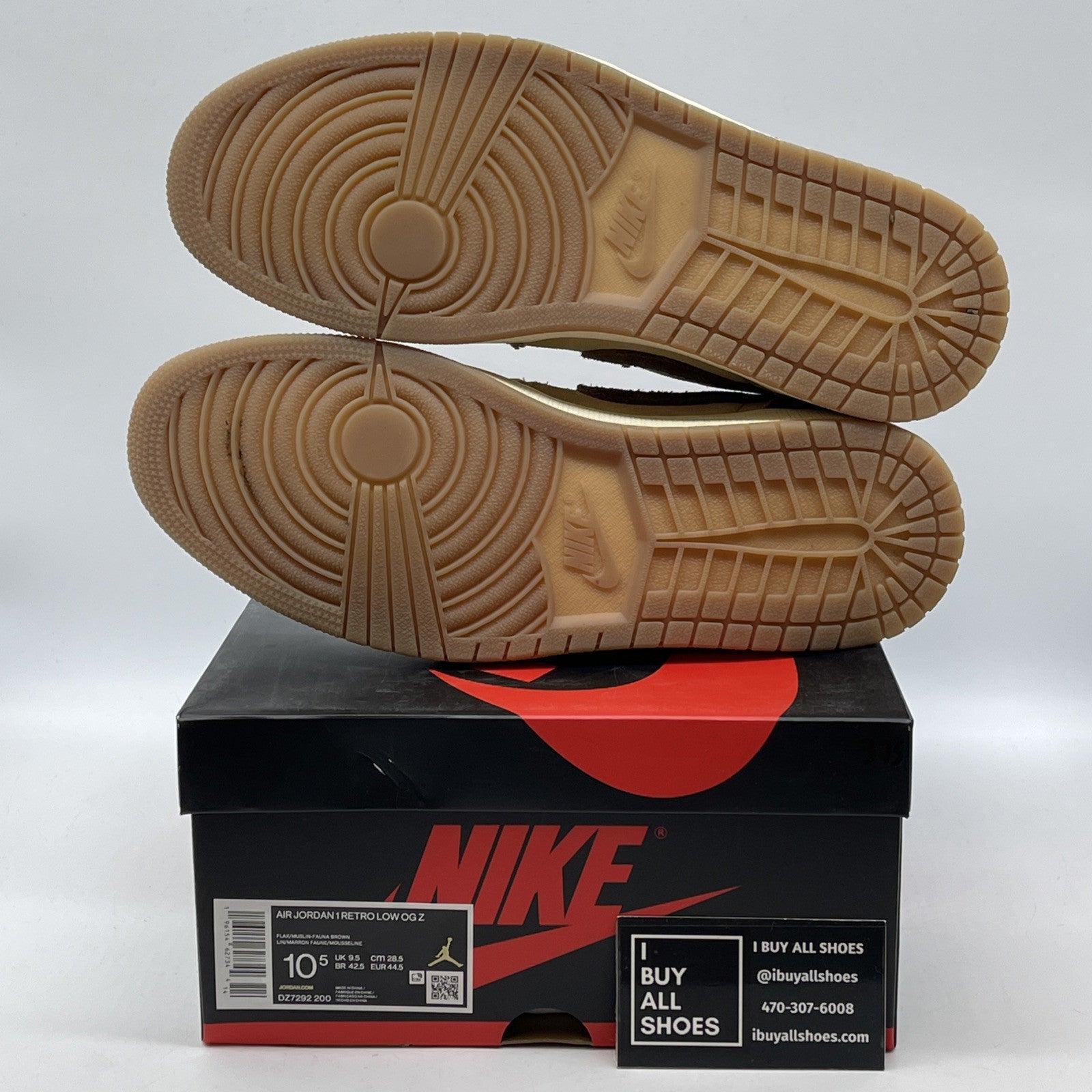 Size 10.5 - Jordan 1 Retro OG x Zion Williamson Low Voodoo Suede (DZ7292-200)