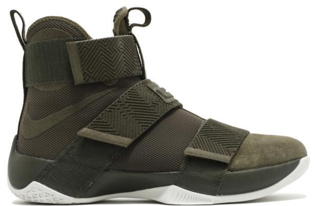 Size 12 - Nike LeBron Soldier 10 SFG LUX Cargo Khaki (911306-330)