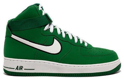 Size 10 - Nike Air Force 1 '07 High Pine Green (315121-301)