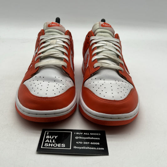 Size 9W - Nike Dunk Low Orange Paisley W (DH4401-103)