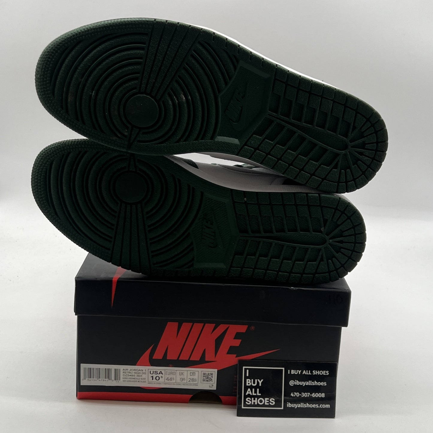 Size 10.5 - Air Jordan 1 Retro OG High Gorge Green (DZ5485-303)