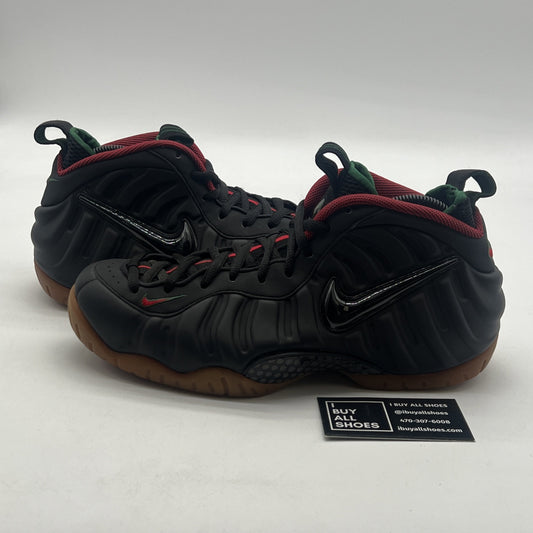 Size 9 - Nike Foamposite Pro Gucci - Black (624041-004)