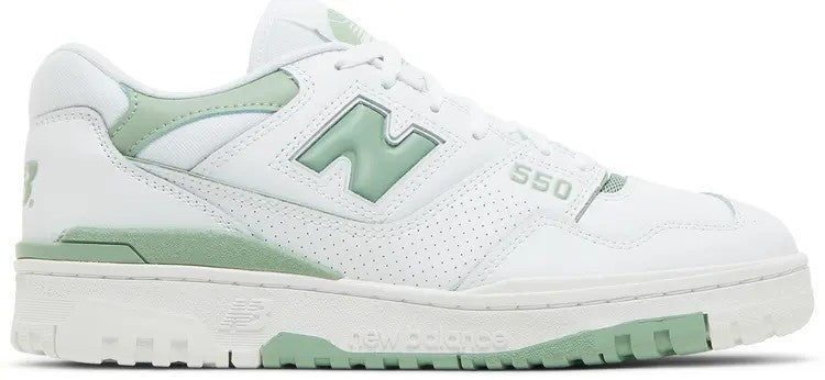 Size 13 - New Balance 550 White Mint Green (BB550FS1)