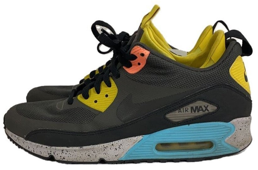 Size 13 - Nike Air Max 90 SneakerBoot NS Gray Black Suede Leather (616314-001)
