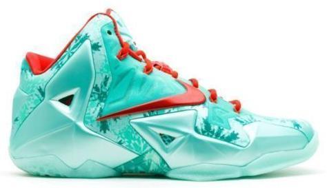 Size 13 - Nike LeBron 11 Christmas (616175-301)