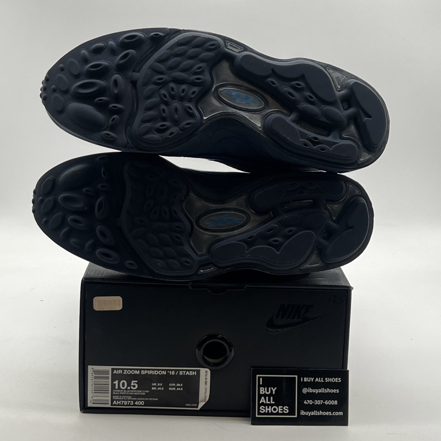 Size 10.5 - Nike Stash x Air Zoom Spiridon '16 Stash (AH7973-400)
