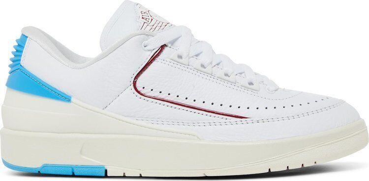 Size 8W - Air Jordan 2 Retro Low NC to Chi White Blue Leather (DX4401-164)