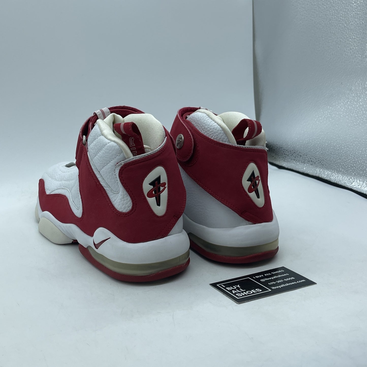 Size 11 - 2005 Vintage Nike Air Max Penny IV Hardaway white red (CV7562-300)