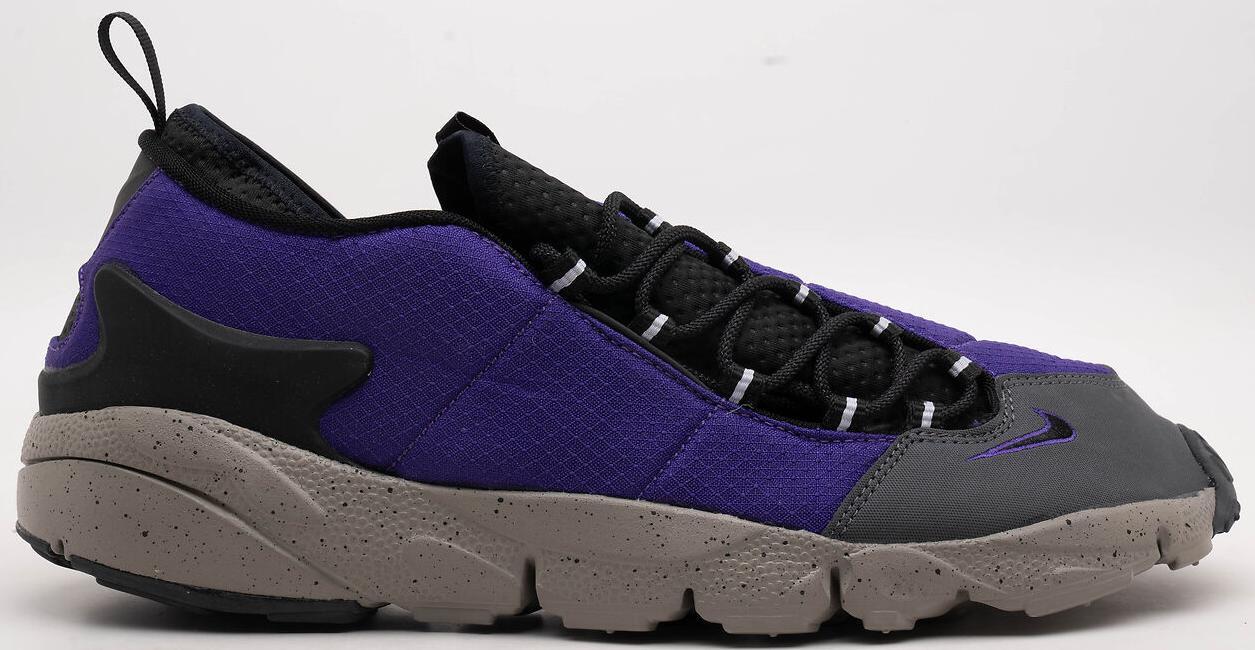 Size 12 - Nike Air Footscape NM Court Purple Black Grey Suede (852629-500)