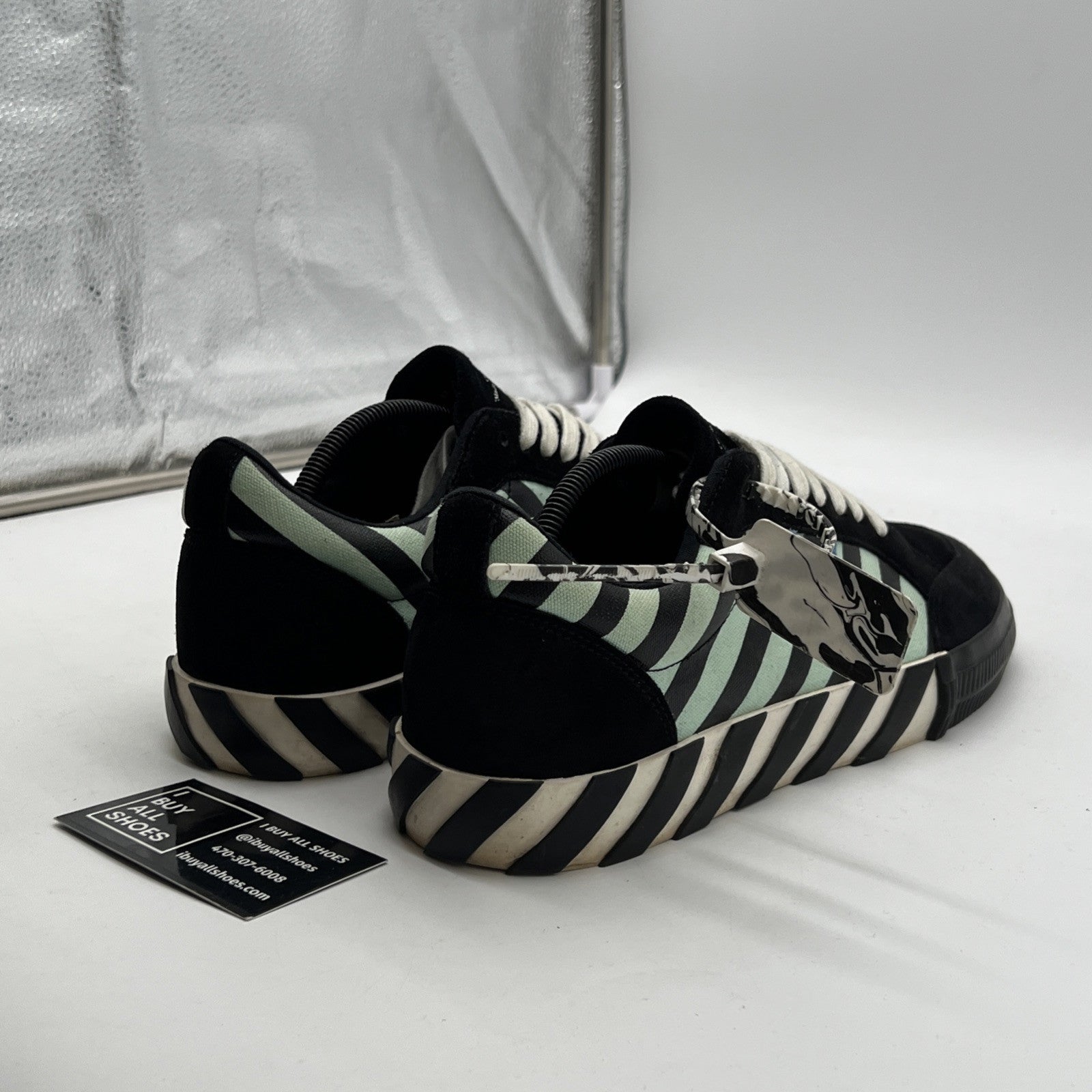 Size 45 - Off White Virgil Abloh Low Vulcanized Mens Sneakers