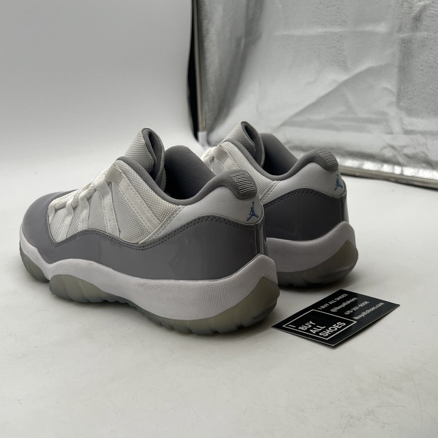 Size 8.5 - Air Jordan 11 Retro Low Cement Grey (AV2187-140)