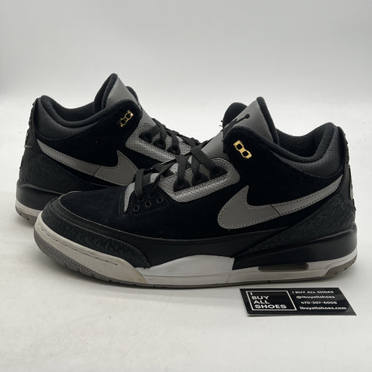 Size 11.5 - Air Jordan 3 Retro Tinker SP Black Cement 2019 (CK4348-007)