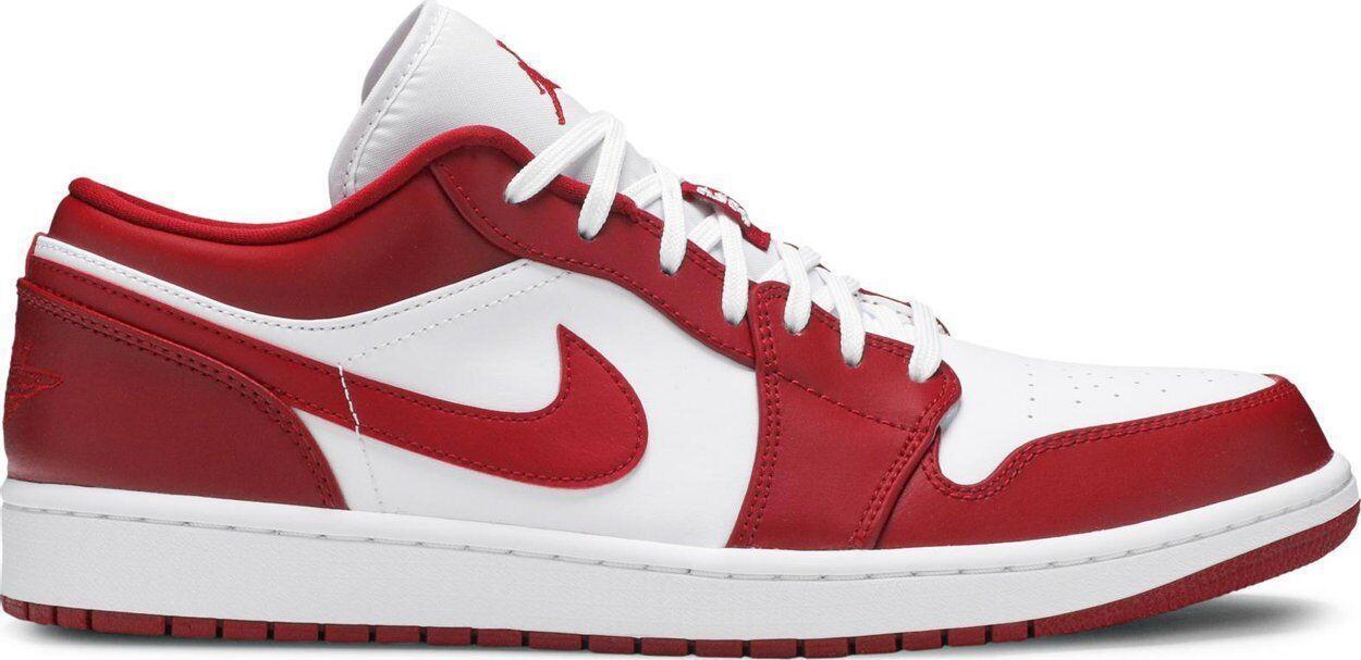 Size 8 - Air Jordan 1 Low Gym Red (553558-611)