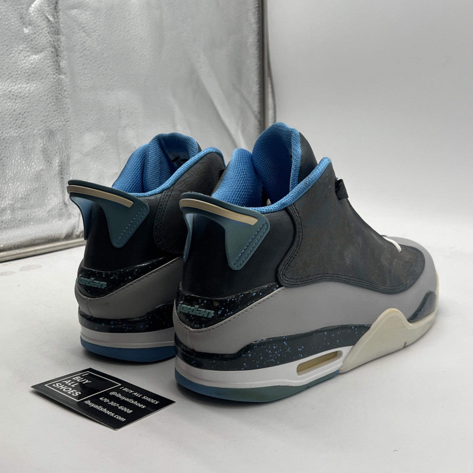 Size 11.5 - Air Jordan Dub Zero Wolf Grey (322046-007)