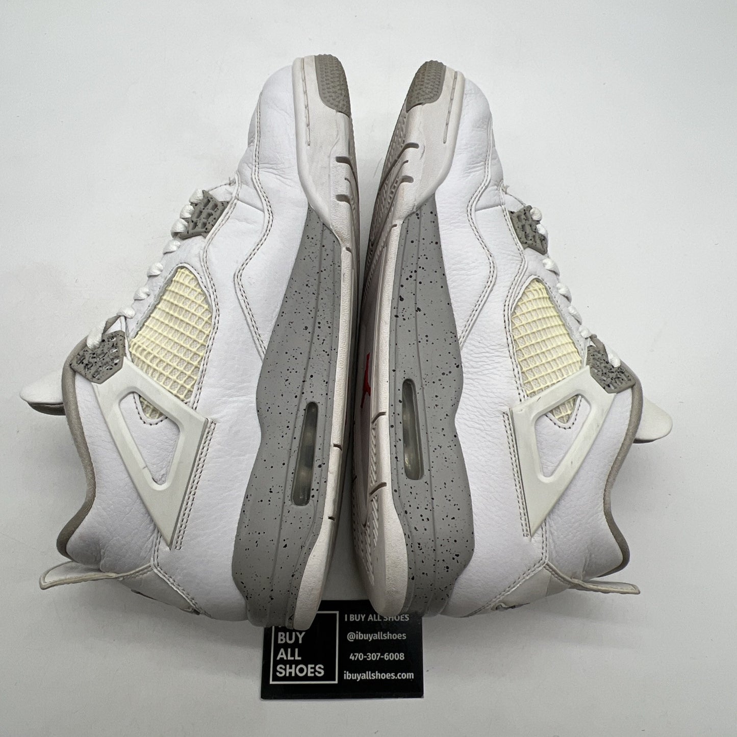 Size 11 - Air Jordan 4 Retro Mid White Oreo (CT8527-100)