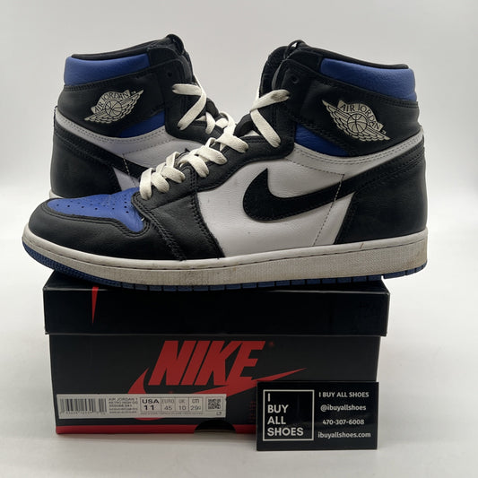 Size 11 -  Air Jordan 1 Retro OG High Royal Toe (555088-041)