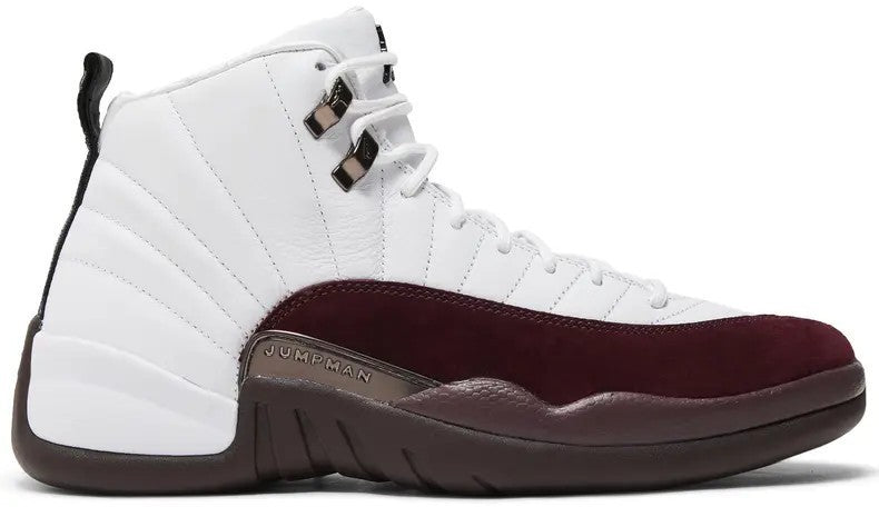 Size 9.5W - Jordan 12 Retro SP x A Ma Maniere Mid White Suede (DV6989-100)