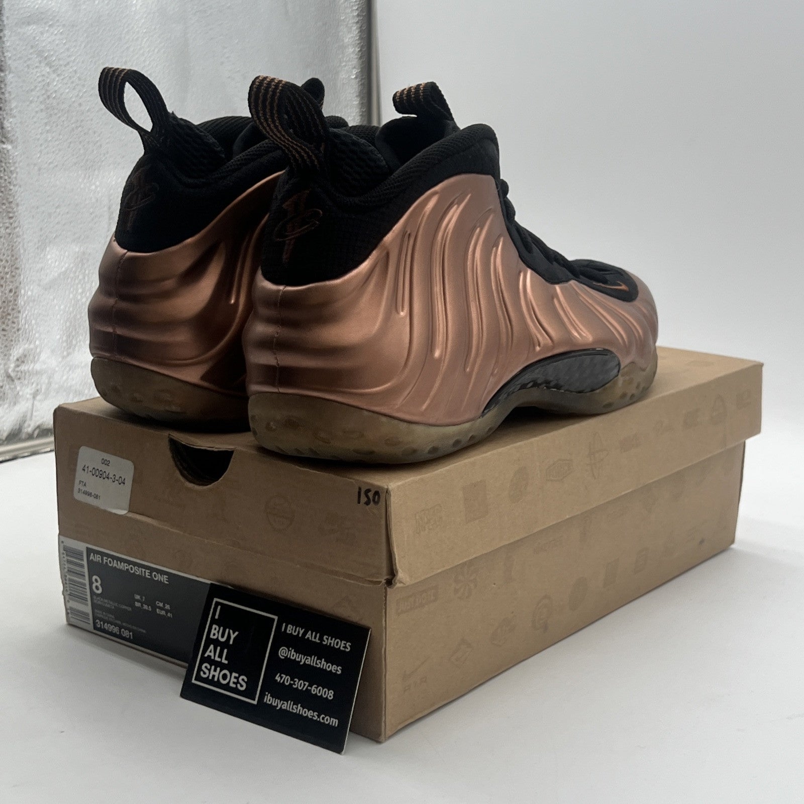 Size 8 - Nike Air Foamposite One Dirty Copper (314996-081)