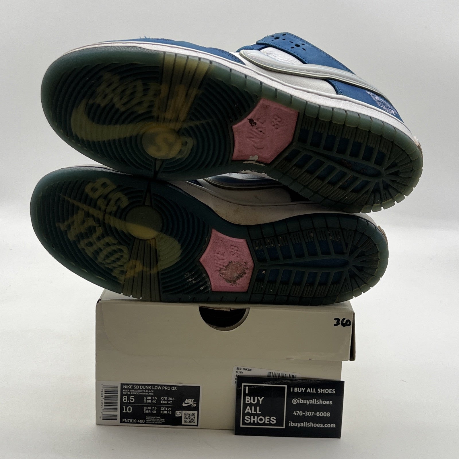 Size 8.5 - Nike SB Dunk Low x Born x Raised One Block At A Time (FN7819-400)