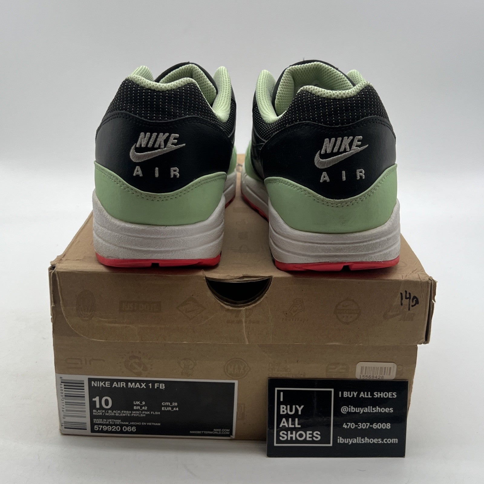 Size 10 - Nike Air Max 1 FB Yeezy (579920-066)