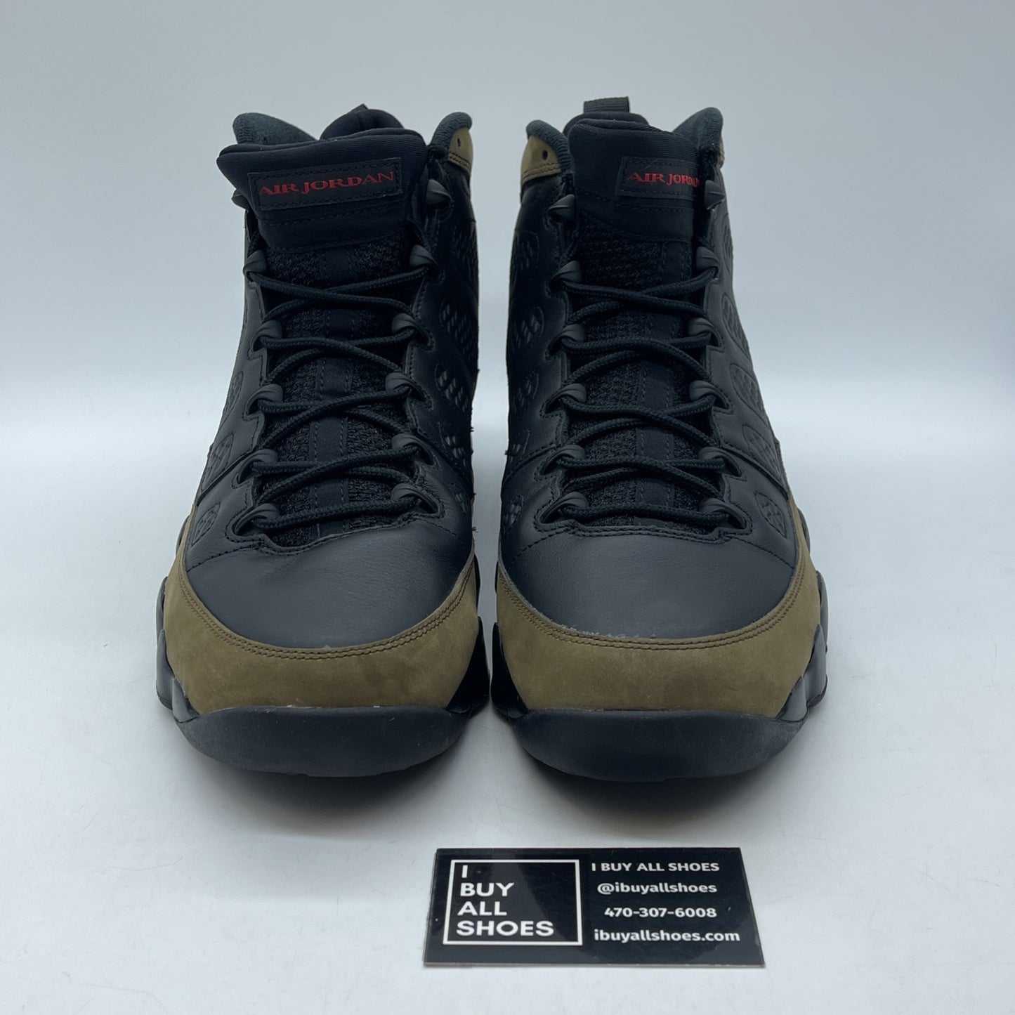 Size 14 - Air Jordan 9 Retro 2024 Olive Black Suede Leather (HV4794-030)