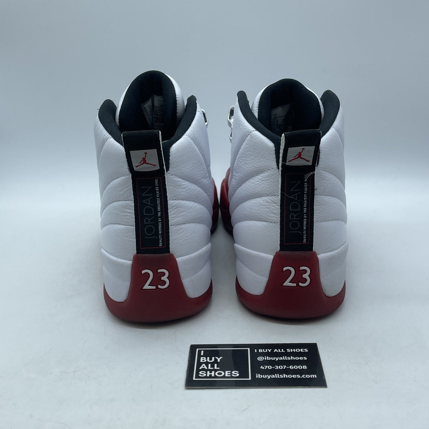 Size 10 - Jordan 12 Retro 2023 Mid Cherry White Red Black Leather (CT8013-116)