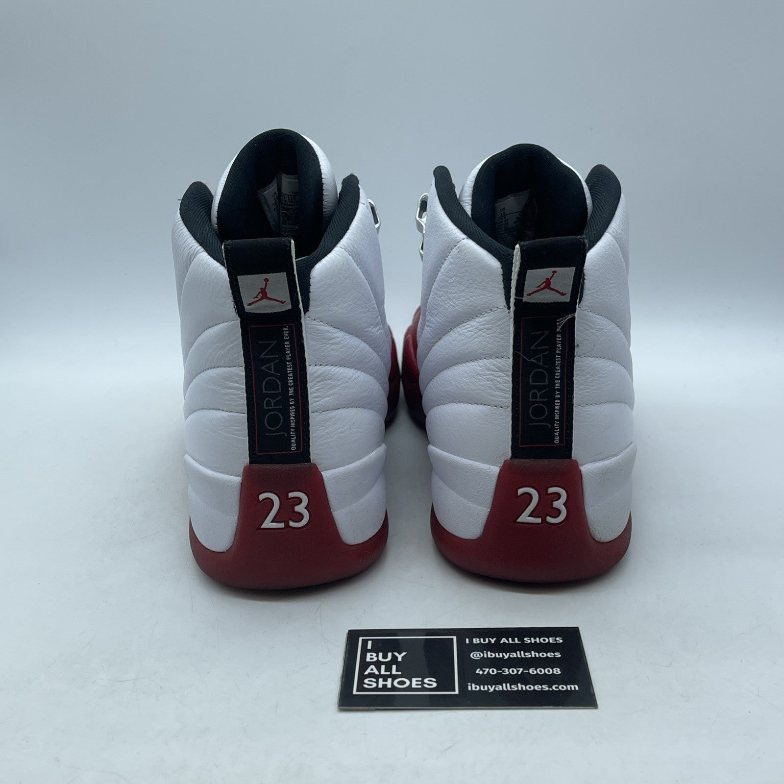 Size 10 - Jordan 12 Retro 2023 Mid Cherry White Red Black Leather (CT8013-116)