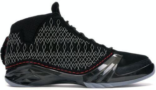 Size 13 - Air Jordan 23 OG Black Stealth White Red Suede (318376-001)