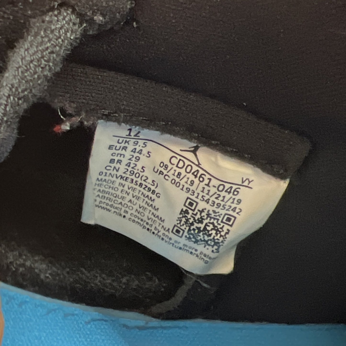 Size 12 - Air Jordan 1 High OG UNC To Chicago 2020 (CD0461-046)