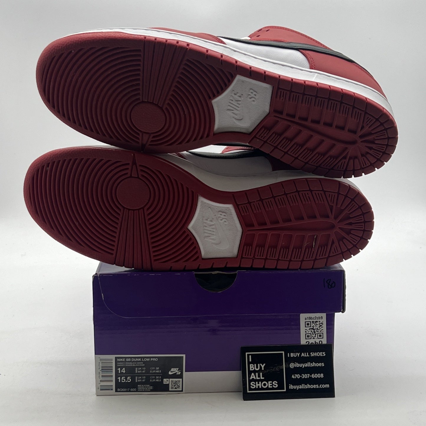 Size 14 - Nike SB Dunk Low J-Pack Chicago (BQ6817-600)