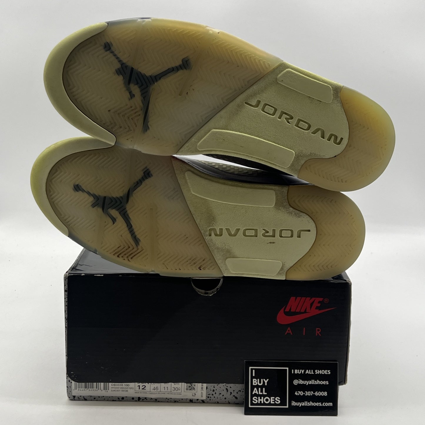 Size 12 - Air Jordan 5 Retro Alternate Bel-Air 2020 (DB3335-100)