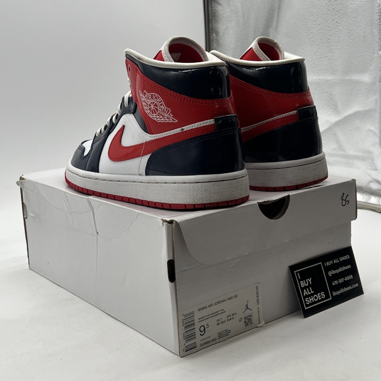 Size 9.5 - Air Jordan 1 Mid Champ Colors W (DJ5984-400)