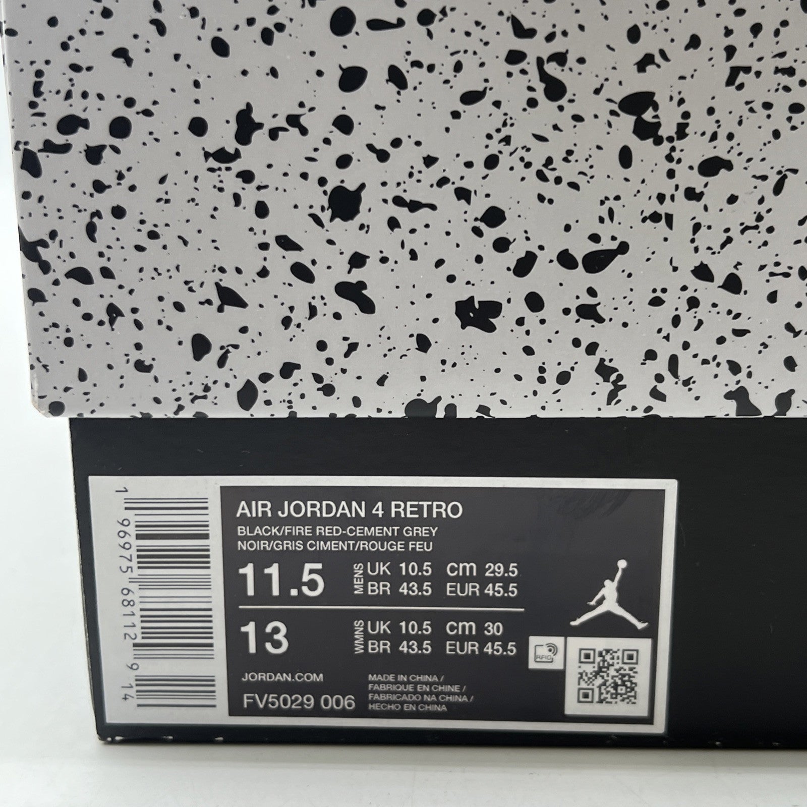 Size 11.5 - Air Jordan 4 Retro OG Mid Bred 2019 (FV5029-006)