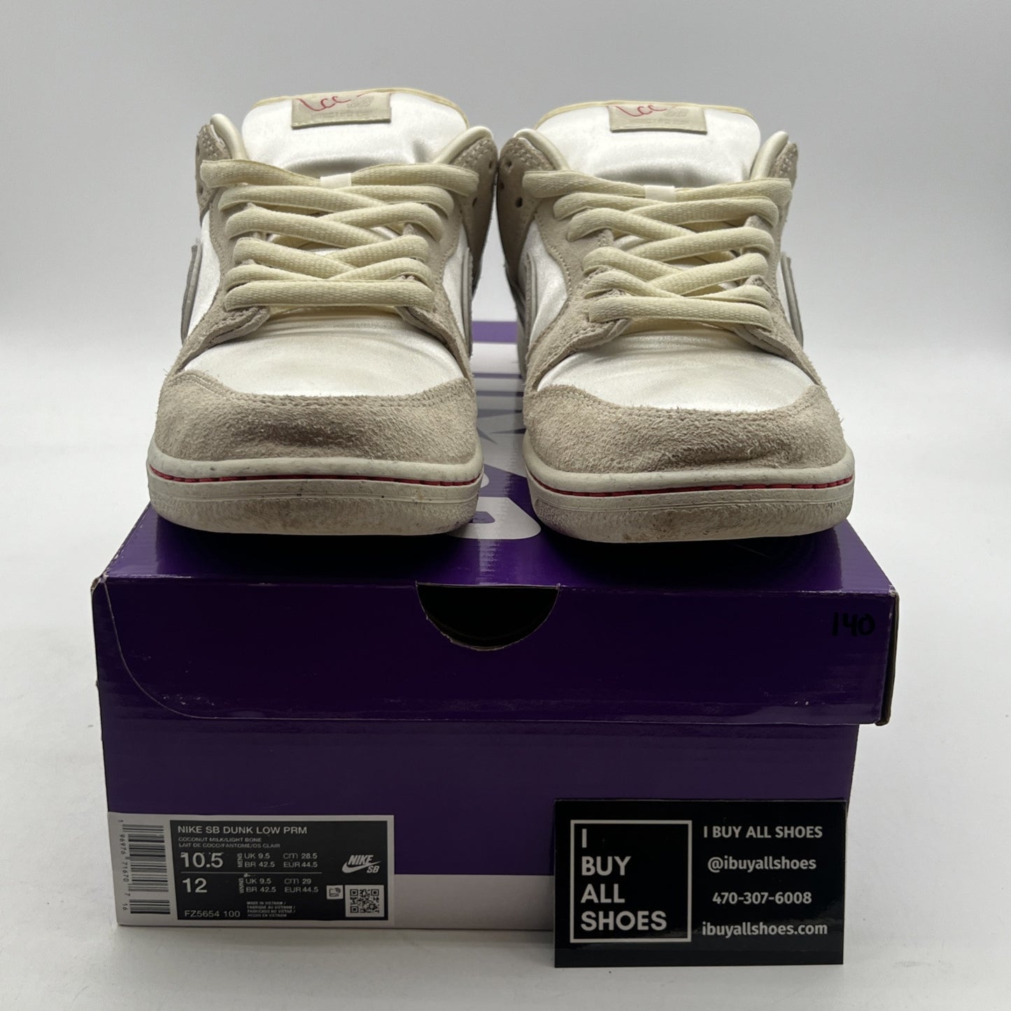Size 10.5 - Nike Dunk Premium SB Low City of Love Collection - Light Bone