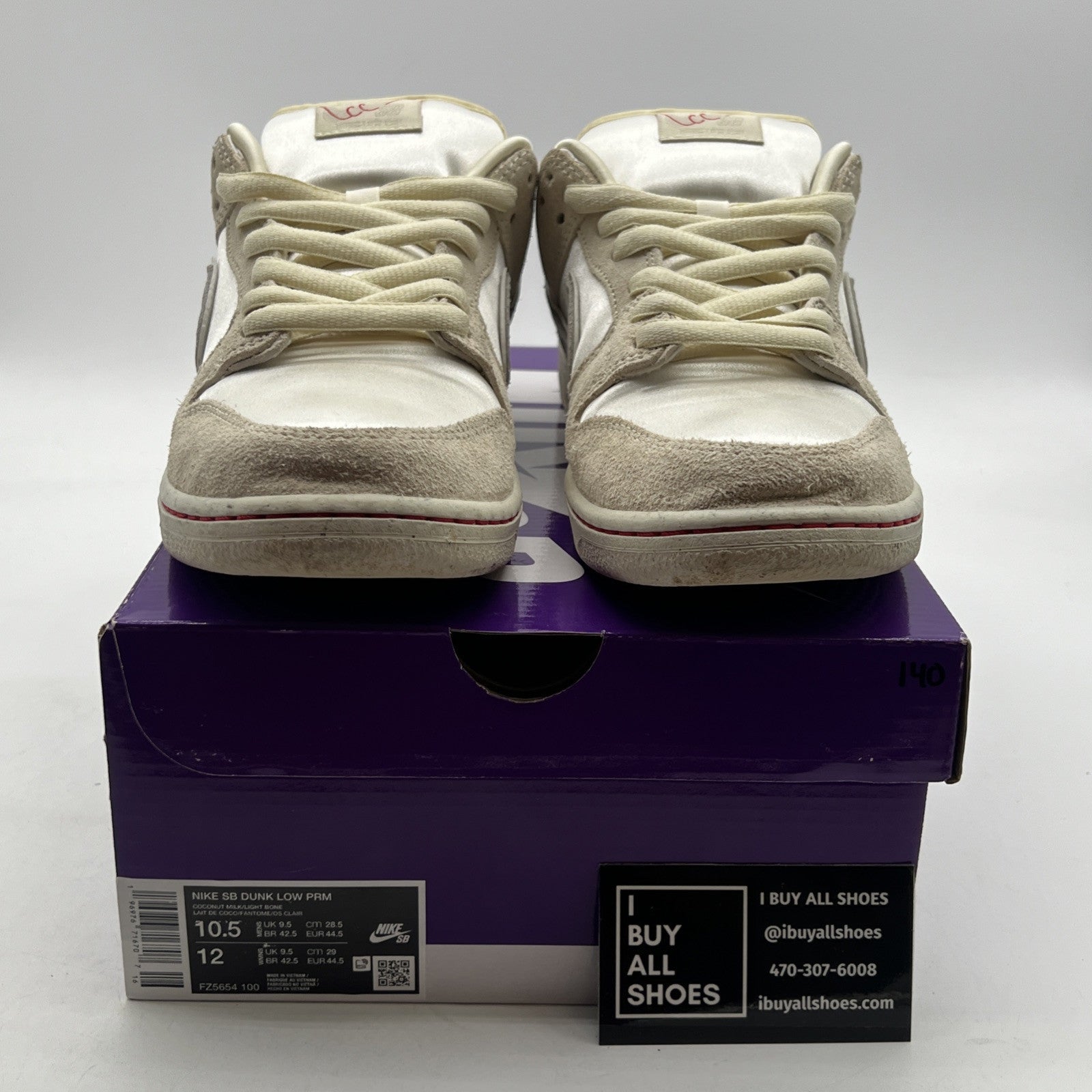 Size 10.5 - Nike Dunk Premium SB Low City of Love Collection - Light Bone