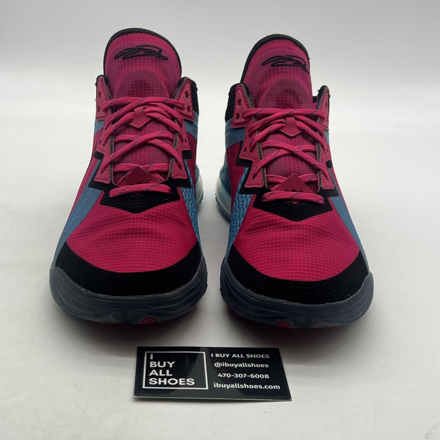 Size 8.5 - Nike LeBron 18 Low Neon Nights (CT7562-600)