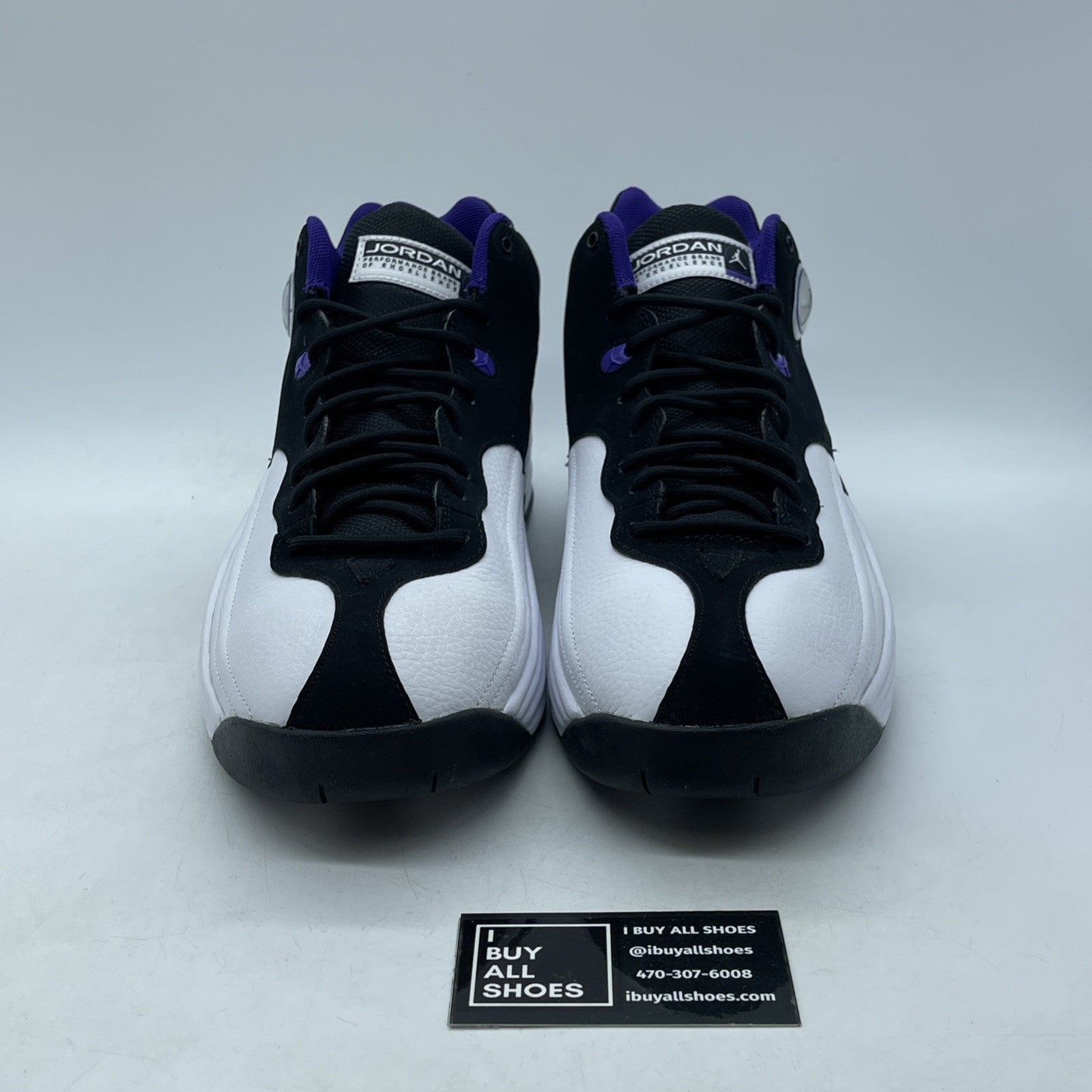 Size 11 - Jordan Jumpman Team 1 White Black Field Purple Black White CV8926-105
