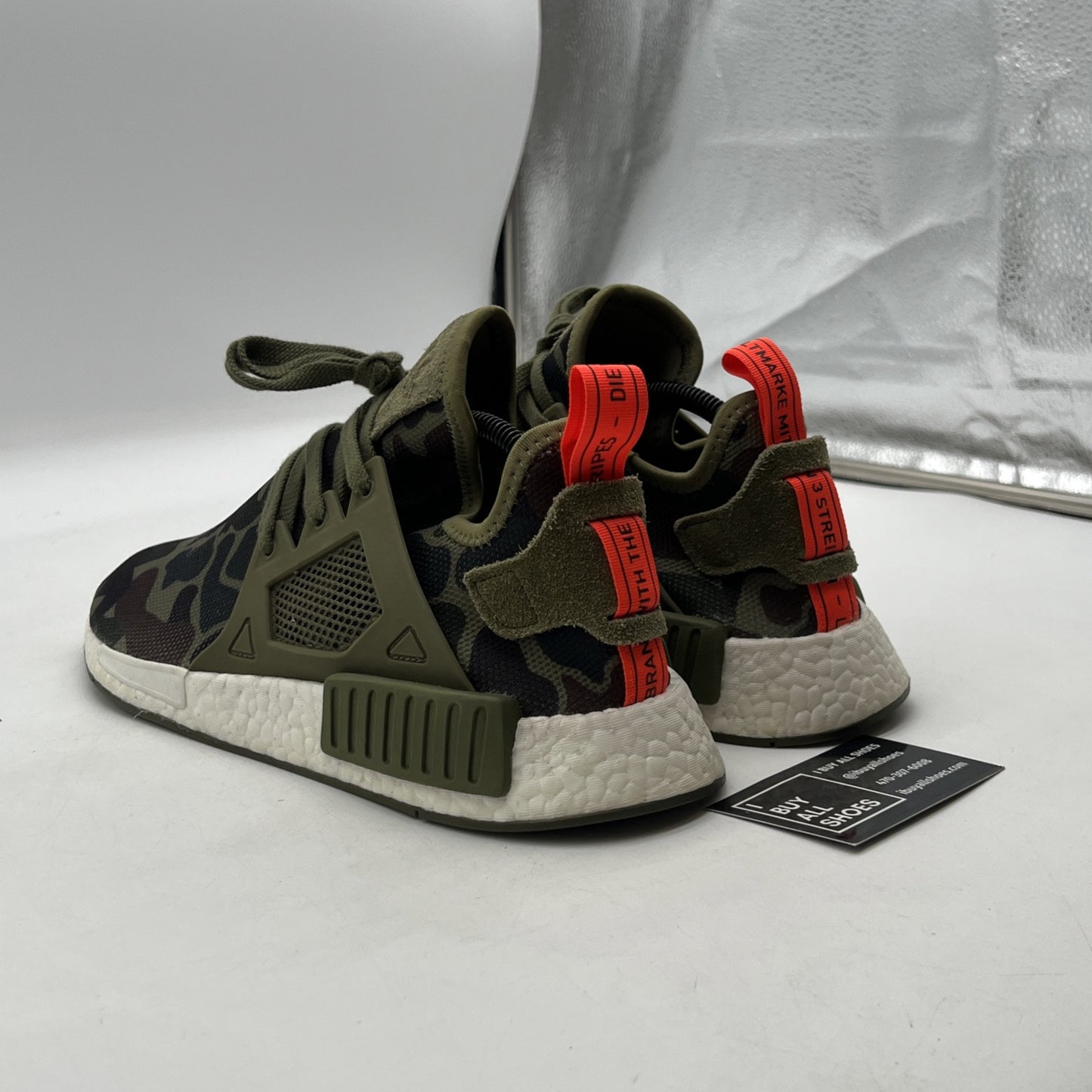 Size 9.5 - adidas NMD_XR1 Olive Cargo (BA7332)
