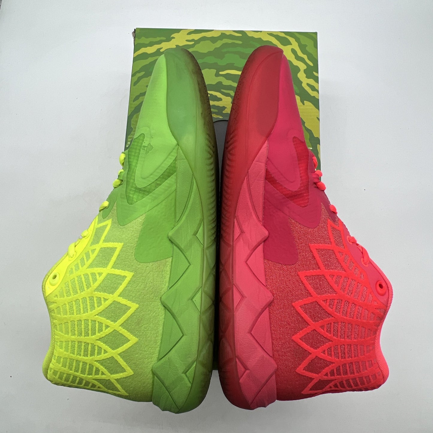 Size 12 - PUMA MB.01 x Rick and Morty Green/Red 2022 (376682-01)