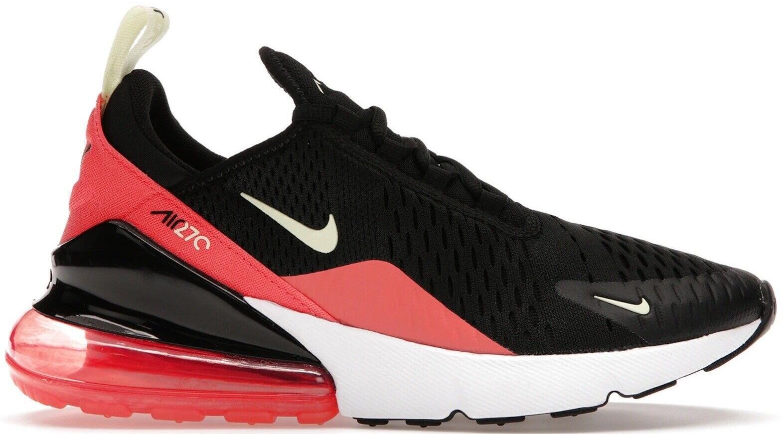 Size 12W - Nike Air Max 270 Black Magic Ember (DM8325-001)