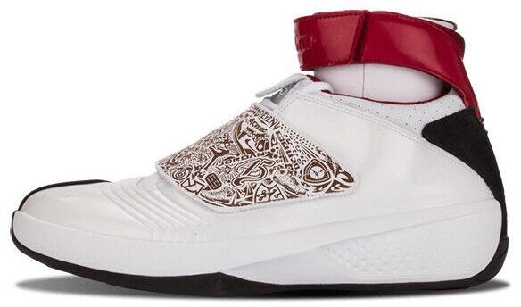 Size 9.5 - Air Jordan 20 OG White Varsity Red (310455-161)