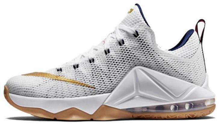 Size 12 - Nike LeBron 12 Low USA (724557-174)