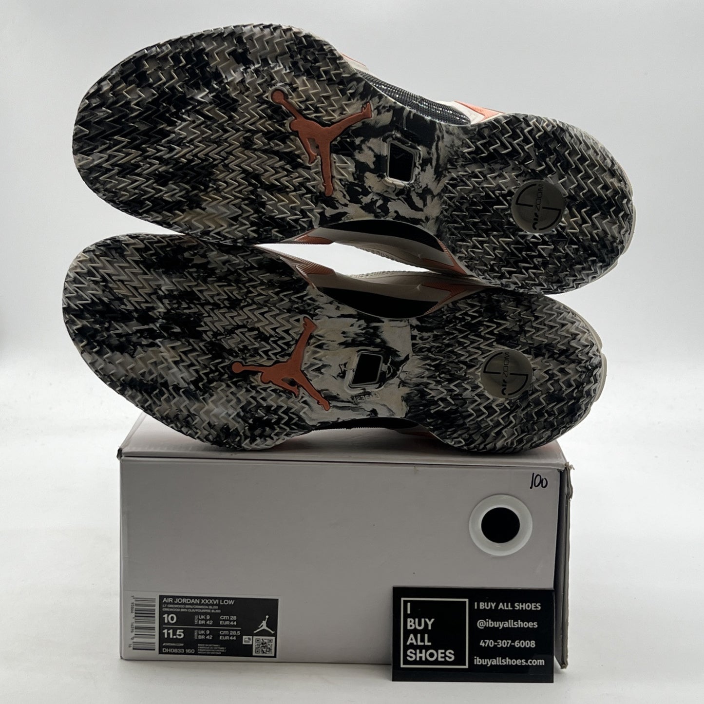 Size 10 - Air Jordan 36 Low Ground Up (DH0833-160)